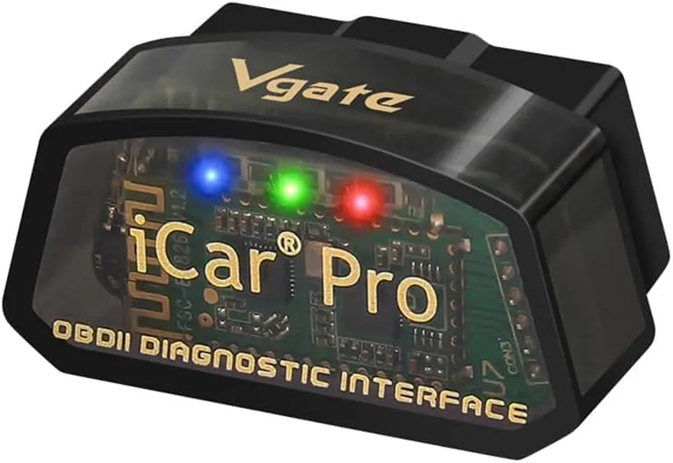 Vgate iCar Pro Bluetooth 4.0 (BLE) OBD2, Scanner diagnostico per auto con Bluetooth 4.0 per iOS e Android<br>
